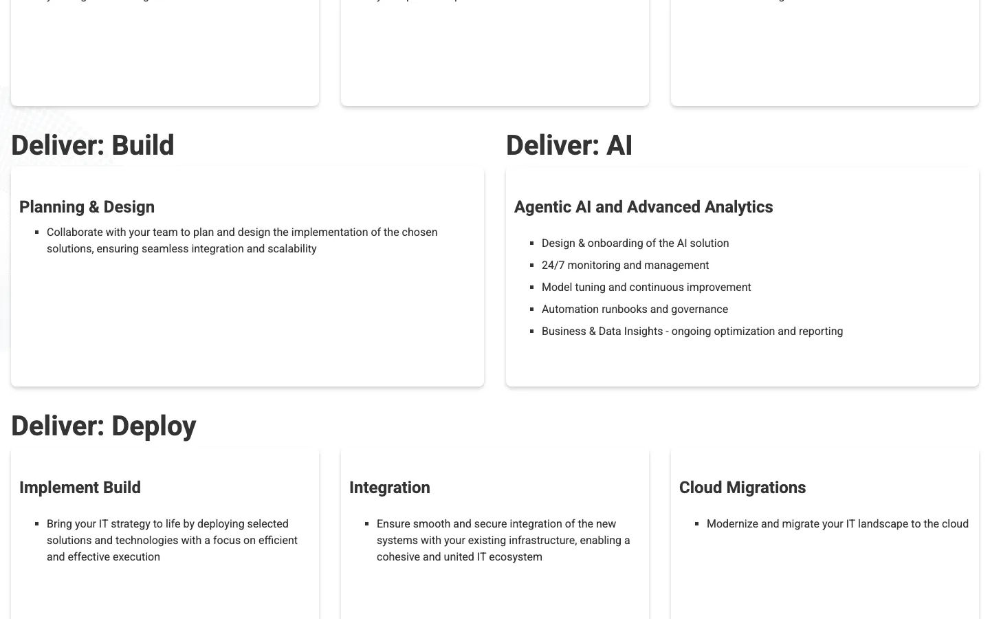 CapNexus services page