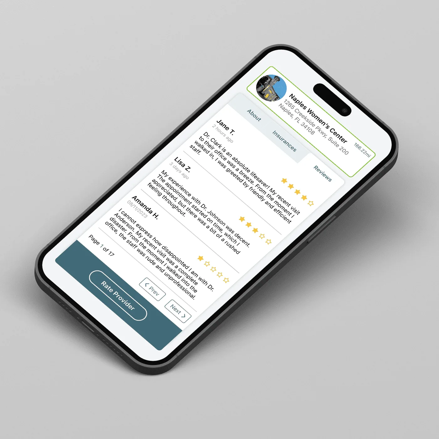 HealthLynked app mobile screen